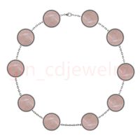 Silver +pink