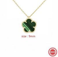 necklace gold green