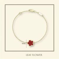 bracelet gold+red