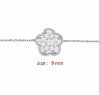 bracelet silver+diamond