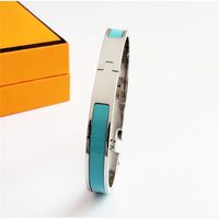 8MM wide silver light blue