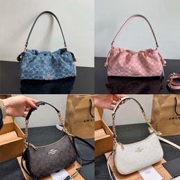 Teri 29cm coaohbagas FAYE Pull string handbag RIGHT logo pink WOW Teri 25 shoulder bag Designer Bags 2026 Trends shoulder bag crossbody bag wallet purse 12A.