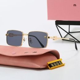 MU Designer sunglasses for women men Oval Metal Fashion Outdoor Eternal Classic Style Eyewear Multi-style full-frame spectacles