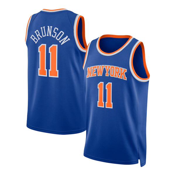 2026 Custom Jalen Brunson Karl-Anthony Towns Basketball Jerseys Josh Hart Mikal Bridges OG Anunoby Quickley Robinson Knick Fournier